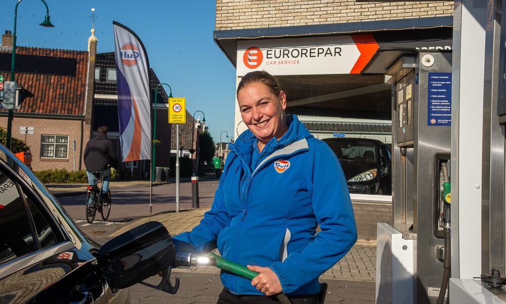 Service bediende tankstation